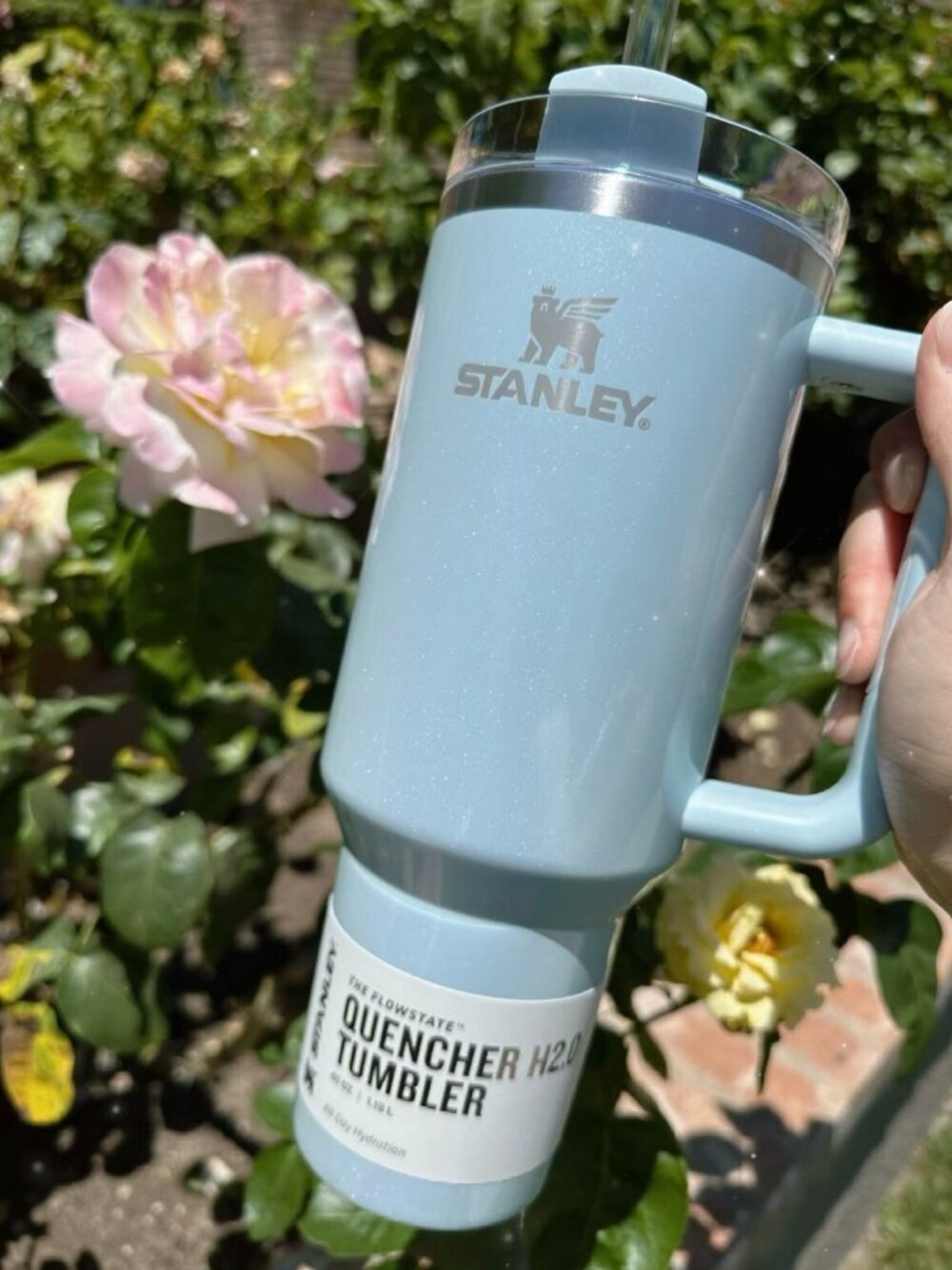 STANLEY 40 oz BLUEBERRY MILK Shimmer Pearl 40oz Tumbler BNWT